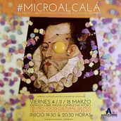 #Microcervantes exposición. Street Art, Design, Graphic Design, and Traditional illustration project by Pedro González López - 03.18.2016