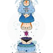 retrofutura. Un progetto di Illustrazione tradizionale di Paola Vecchi - 18.03.2016