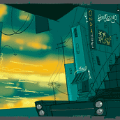 Escenarios. Traditional illustration project by Alberto Sastre Molero - 03.18.2016