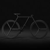 BAIK - diseño minimalista de bicicleta. 3D, Animation, Br, ing, Identit, Design, Product Design, Graphic Design, Industrial Design, T, and pograph project by Ion Lucin - 03.20.2016