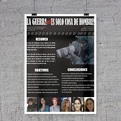 Póster. Projekt z dziedziny Design, Projektowanie informacji, Projektowanie graficzne i Fotografia użytkownika Fátima Bustamante - 23.03.2016
