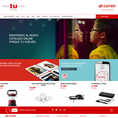 Tienda Cepsa - porque tu vuelves. Web Development project by Iván Quintas - 03.27.2016