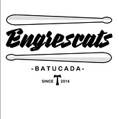 Logo Engrescats Batucada. Graphic Design project by Aitor Bueno Molina - 03.28.2016