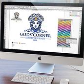 Identidad GODS´CORNER . % Tagarnina Estudio Creativo tarafından hazırlanan Markalaşma ve Kimlik, Sanat Yönetmenliği, Ve Tasarım projesi - 03.28.2016