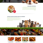 Microsite Animal Catering. Un progetto di Web development e Design di Emilio Hijón - 28.03.2016