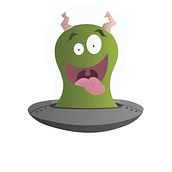 Creación de personaje - Extraterrestre. Design & Industrial Design project by Marta Flores Huelves - 04.01.2016
