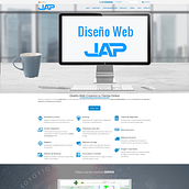 Diseño Web JAP. Desenvolvimento Web, e Web Design projeto de Juan Padi - 01.04.2016
