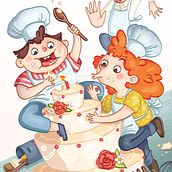 Ilustración digital Infantil. Un proyecto de Bellas Artes e Ilustración tradicional de Edurne Lacunza - 02.04.2016