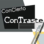 Cartel para concierto "Contraste". Un progetto di Design, Graphic design e Marketing di Ana Isabel Núñez Muñoz - 09.10.2013
