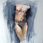 Anatomías en acuarela. Fine Arts, Traditional illustration, and Painting project by Alvaro Belmonte - 04.08.2016