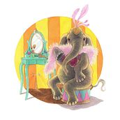Paquiderma Vedette . Un proyecto de Ilustración tradicional de Patricia Saco Torre - 09.04.2016