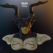 Mi Proyecto del curso: Odín de FFVIII. Un progetto di Character design di Javier Fandiño Casas - 10.04.2016
