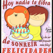 Diseño Cumpleaños2. Design, and Traditional illustration project by Eva Palacios Serrano - 04.10.2016