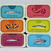 Diseño packaging Conservas. Graphic Design project by Amaia Martin Eraso - 04.10.2016