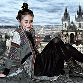 Me siento bien en Praga.... Street Art project by carlosusyunairati - 04.11.2016