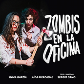 Zombis en la Oficina. Cartel.. Un proyecto de Diseño gráfico, Fotografía y Tipografía de Álvaro Espinosa - 04.04.2016