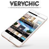 VeryChic APP Mockups. Design, Web Design, Marketing, Advertising, and UX / UI project by Paulo Marques - 11.30.2015