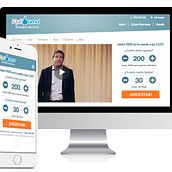 QuéBueno Landing Page Design. Design, Web Design, Marketing, Advertising, and UX / UI project by Paulo Marques - 12.31.2015