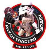 Diseño logos y merchan; Patch Traders Spain  . 3D, Br, ing și identitate, Design, Design grafic & Ilustrație tradițională de Oscar García Hernández - 04.12.2016