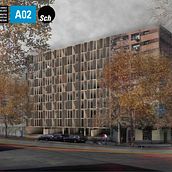 Vivienda Colectiva en Barrio Sur. Architecture project by Natalia Alvarez - 10.31.2014