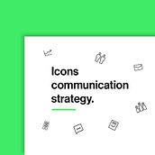 Icons Communication Strategy. Design, and Graphic Design project by Carla Gonzalez - 04.13.2016