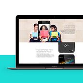 Product Landing Page. Web Design project by Estefania Carreres - 04.14.2016