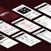 ESPN Sports App. Interactive Design project by Manuela Schmidt Silva - 01.31.2014