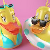 Cuack!!. 3D project by Nerea Ramirez - 04.20.2016