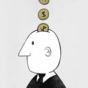The new business thinking. Editorial drawing. Un projet de Illustration traditionnelle de Pablo Antuña - 21.04.2016