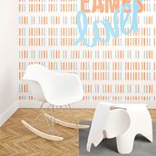 Diseño papel pintado habitación infantil. 3D, Design, Interior Design, and Graphic Design project by anabelencorredera - 04.21.2016