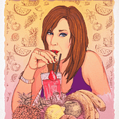 SUSANA TROPICANA (Trabajo Personal - En progreso ).. Fine Arts, Graphic Design, Photograph, Traditional illustration, and Screen Printing project by Héctor del Campo Rodríguez - 04.21.2016