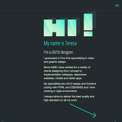 Identidad visual UI/UX design. Graphic Design, and Web Design project by Teresa Marcos - 04.25.2016