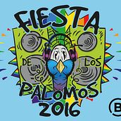 Fiesta de los Palomos 2016. Projekt z dziedziny Design, Projektowanie graficzne, Trad, c, jna ilustracja i Sitodruk użytkownika Pablo Fernandez Diez - 29.04.2016
