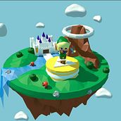 Link´s ocarine - The legend of Zelda. Un progetto di 3D, Animazione e Graphic design di Almudena Arroyo - 30.04.2016