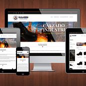 Sitio Web Calzado Halcón. Programming project by As Diseño Diseño Web Monterrey - 05.02.2016