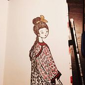 Ilustración . Projekt z dziedziny Trad, c i jna ilustracja użytkownika Johanna Lopez - 04.05.2016