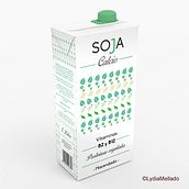 Rediseño brick leche de soja de Hacendado . Pencitraan Merek, Identitas, Desain Produk, Dan Desain Grafis proyek oleh Lydia Mellado Martínez - 05.05.2016