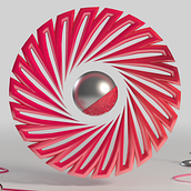 The eye of spikes. Un proyecto de 3D, Dirección de arte y Diseño gráfico de Alejandro Abad - 05.05.2016