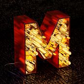 Lettering 3D. Un progetto di 3D, Direzione artistica, Design, Illustrazione tradizionale e Tipografia di Blas Oliet López - 09.05.2016