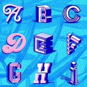 36 Days of type - 3rd Edition. Un projet de Calligraphie, Direction artistique, Design , Design graphique, Écriture, T , et pographie de Eduardo Dosuá - 09.05.2016