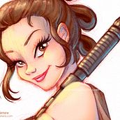 May the Force be With You. Film, Character Design, and Traditional illustration project by Ariadna Herrera - 05.03.2016