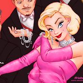 Diamonds are a Girl's Best Friend. Film, and Traditional illustration project by Ariadna Herrera - 05.31.2015