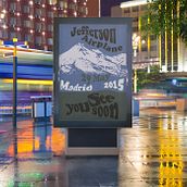 Cartel de concierto de Jefferson Airplane. Un progetto di Pubblicità di Little Wall - 11.05.2016