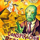 Conspiración Reptiliana. Un progetto di Illustrazione tradizionale di Dani William Wallace - 15.05.2016