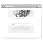 Emailings varios. Web Design project by David Olivella Pujol - 05.16.2016