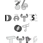 36 DAYS OF TYPE. Un proyecto de 3D y Tipografía de Laura García Cosculluela - 17.05.2016