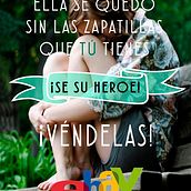 Campaña Ebay (cartel y banner). Een project van Cop, writing,  Art direction, Grafisch ontwerp y  Reclame van Carmen Carratalá Sánchez - 18.05.2016