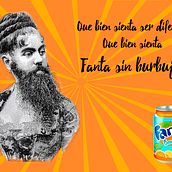 Campaña Fanta sin burbujas. Een project van Cop, writing,  Art direction, Grafisch ontwerp y  Reclame van Carmen Carratalá Sánchez - 18.05.2016