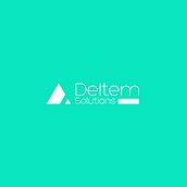 LOGO DESIGN - DELTEM SOLUTIONS. Br, ing & Identit project by Isabel Saez Perez - 11.27.2014