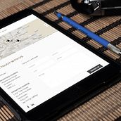 WEB DESIGN FOR LUXUS BUAN. Web Design project by Isabel Saez Perez - 11.22.2015